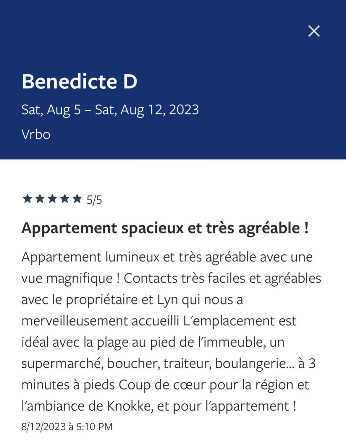 Appartement Sea, Vue Knokke-Le-Zoute